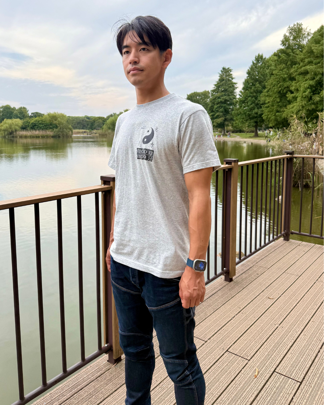 オリジナルTシャツ2025グレーの商品画像